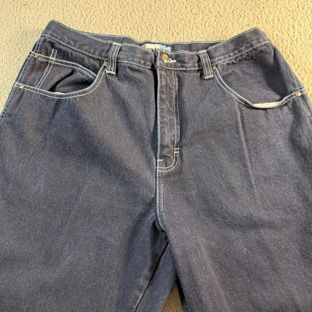 Southpole Mens Baggy Denim Carpenter Shorts Indigo Blue Y2K Hip Hop Size 38